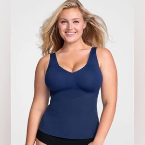 Honeylove LiftWear Tank in Navy 2X NWT in packaging